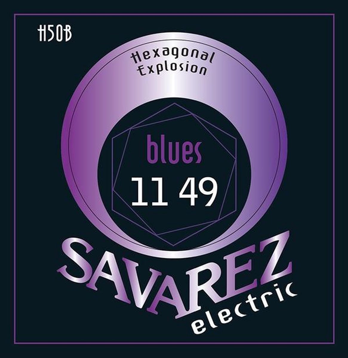Snarenset elektrische gitaar Savarez H50B nickel wound Blues
