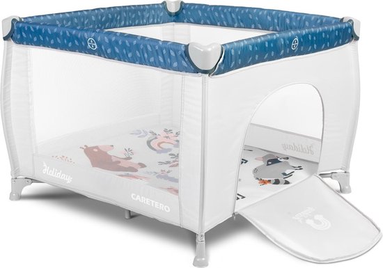 munt Rudyard Kipling Carrière Carero inklapbare babybox - baby park - playpens op wielen 100x100x77 |  bol.com