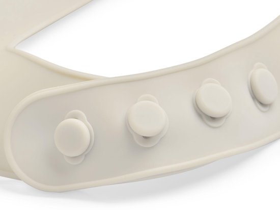 Jollein - Slab (Nougat) - Siliconen - Slabbetjes Baby - 26 cm van Jollein — afbeelding 3