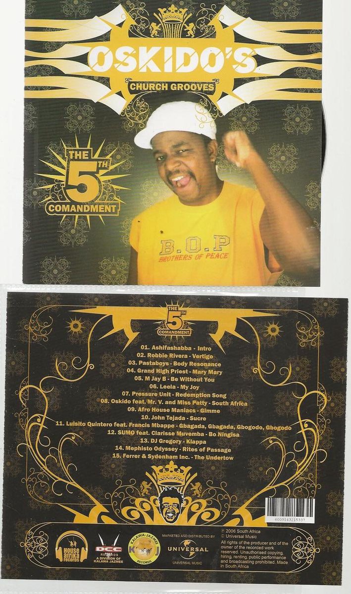 OSKIDO'S CHURCH GROOVES - FIFTH COMMANDMENT
