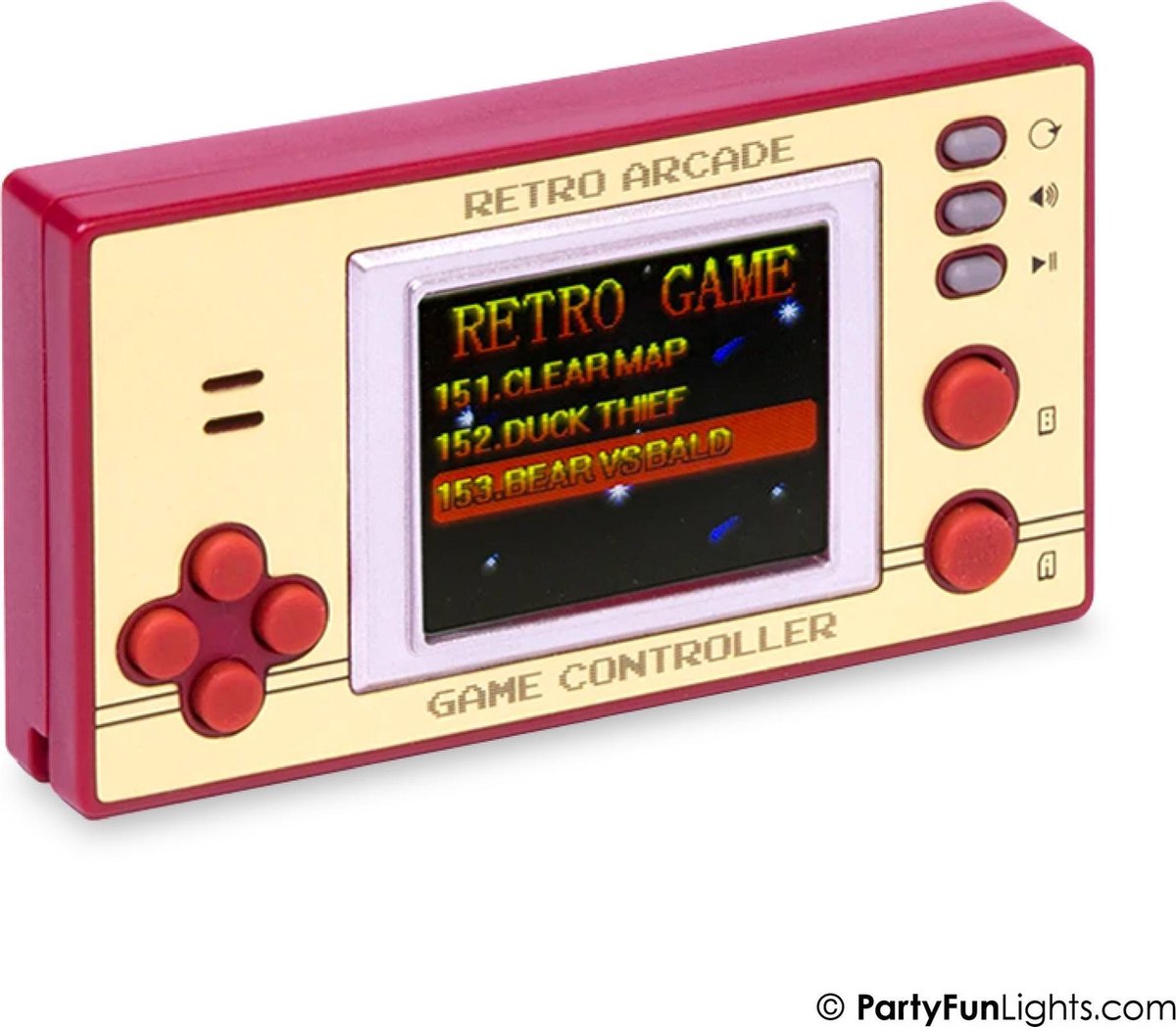 HappyFunToys - Retro Arcade Spelcomputer - kleurenscherm - 150 spellen ...