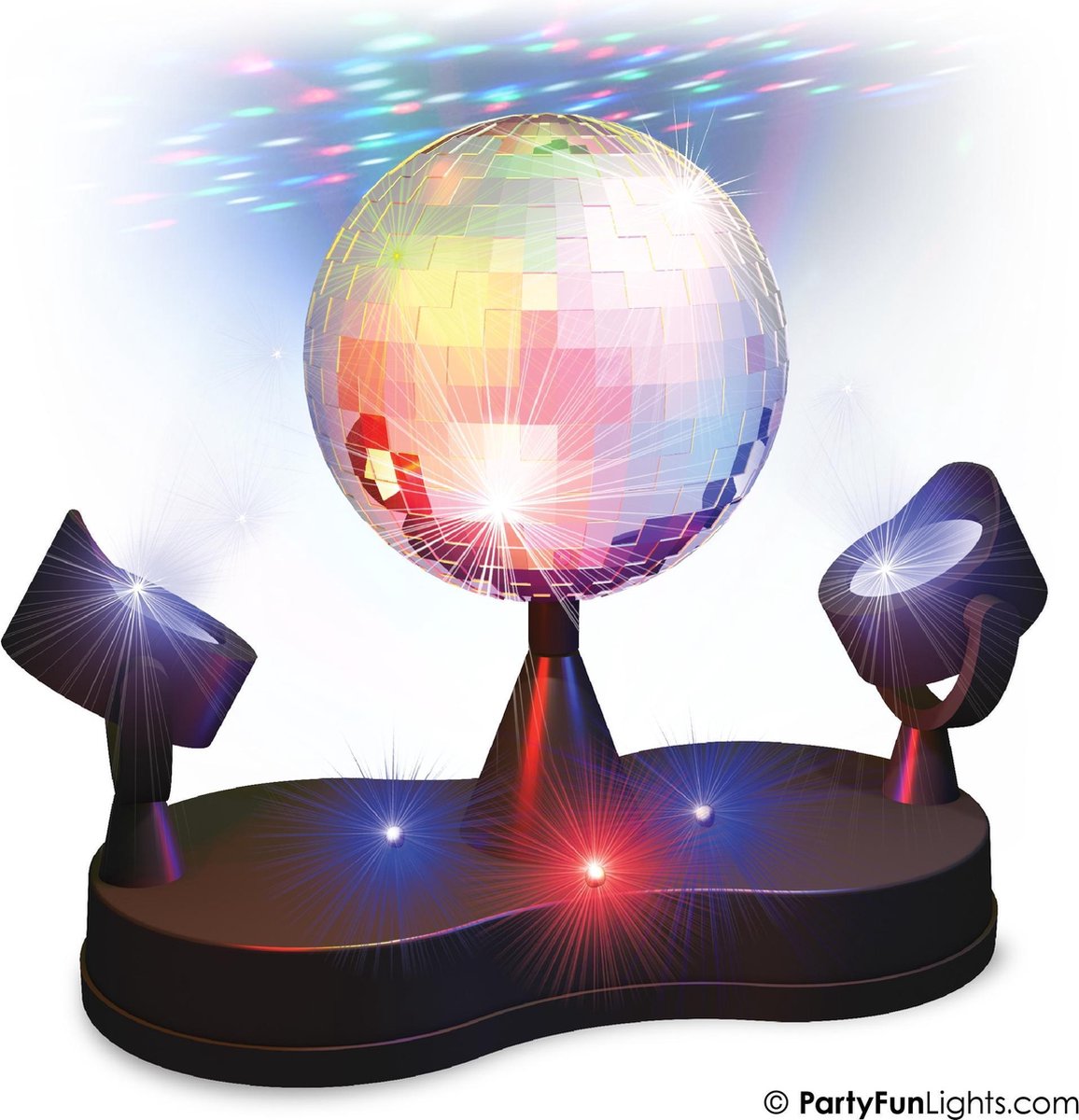 Lampe Mini Boule à facettes-Coti Jouets, spécialiste en articles de fêtes  pour anniversaire, soirée à thème