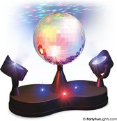 PartyFunLights - Discolamp - LED - spiegelbol