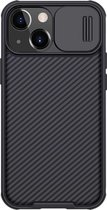 Nillkin CamShield iPhone 13 Mini Geschikt voor magnetische ring Hoesje Camera Slider Zwart