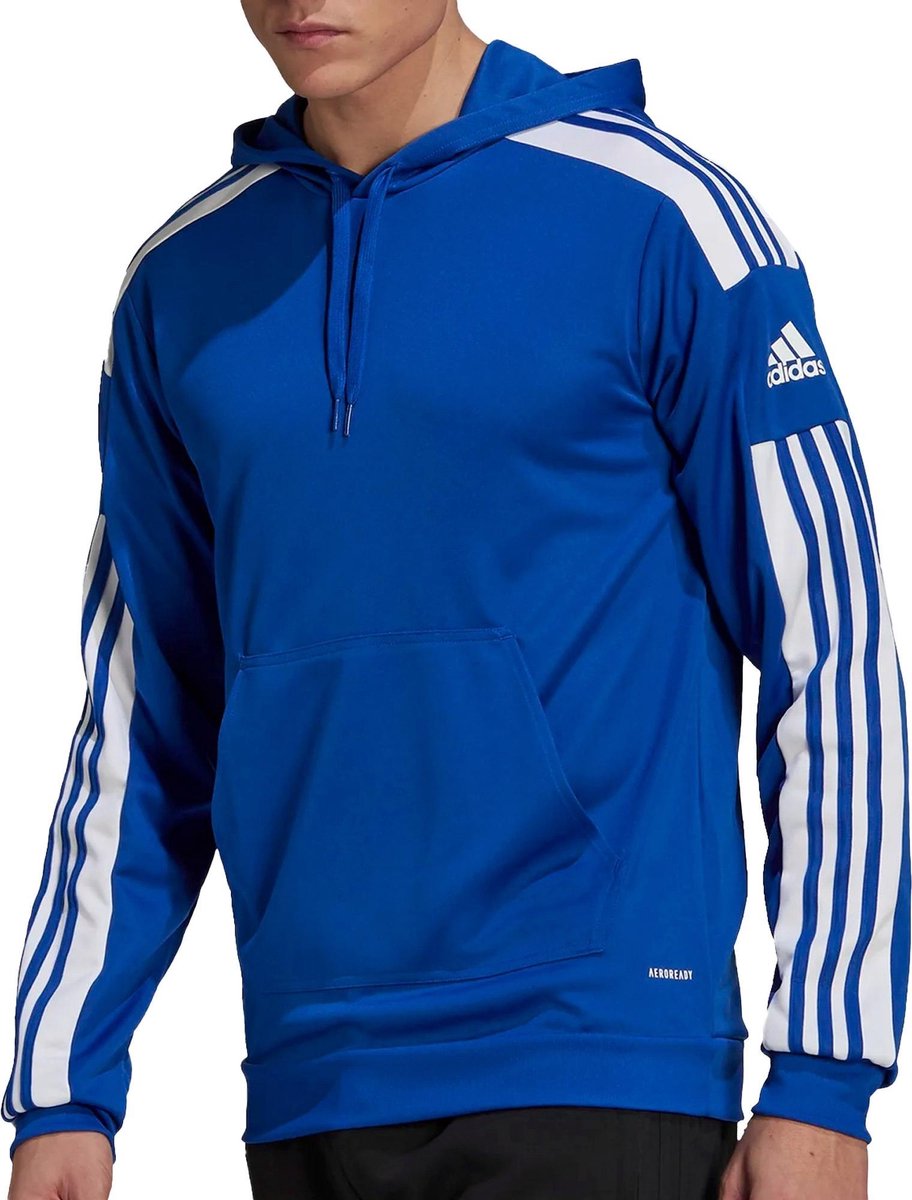 Adidas Squadra 21 Sweat Hoodie Heren Blauw