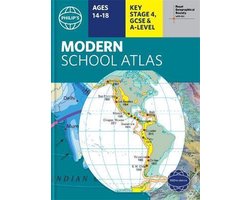 Omslag van Philip's World Atlas- Philip's RGS Modern School Atlas