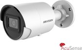 Hikvision AcuSense bullet 4MP DS-2CD2046G2-IU IP-beveiligingscamera Buiten Rond 2688 x 1520 Pixels Plafond/muur