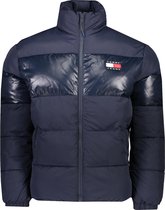 Tommy Hilfiger Sweater Blauw Getailleerd - Maat XL - Mannen - Herfst/Winter Collectie - Polyamide