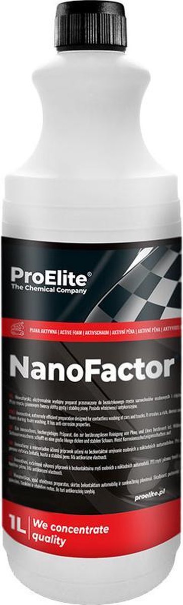 Pro Elite | Auto wasschuim | Nano Factor | Auto Reinigen | Auto Shampoo wassen | Exterieur reiniger auto | Car cleaner | Cleaner | Concentraat