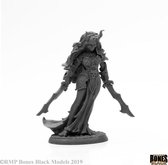 Reaper Miniatures - Bones Black: Ziba, Female Efreeti 44003