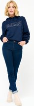 LOLALIZA Slim jeans - Donker Blauw - Maat 38