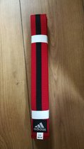 adidas Taekwondo Poomsae Band Rood/Zwart 260cm