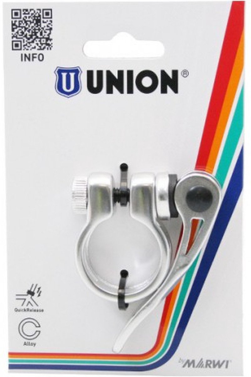 Union zadelpenklem m/snelsp 28.6 zi