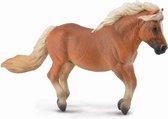 paarden: shetlandpony 10 cm lichtbruin