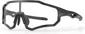 Falkann Horizon Fietsbril / Sportbril Zwart - Met Meekleurende Glazen
