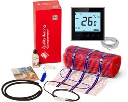 Elektrische vloerverwarming set 2,5M2 400Watt