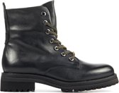 Piedi Nudi Vrouwen Leren     Veterboots / Laarzen / Damesschoenen P36204-201PN - Zwart - Maat 38