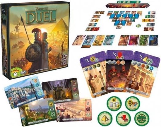 Thumbnail van een extra afbeelding van het spel gezelschapsspel 7 Wonders: Duel