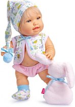 babypop Andrea 38 cm meisjes vinyl/textiel