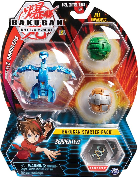 Bakugan - Starter 3 Pack - Mix 2 - Actiefiguren