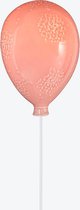 Kinder ballon wandlamp nacht - Roze - Porselein - Fifty Five South