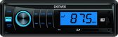 Denver CAU-444BT - Autoradio - Bluetooth - Handsfree bellen - FM radio - USB & SD kaart input voor mp3 - Aux - enkele DIN - Zwart
