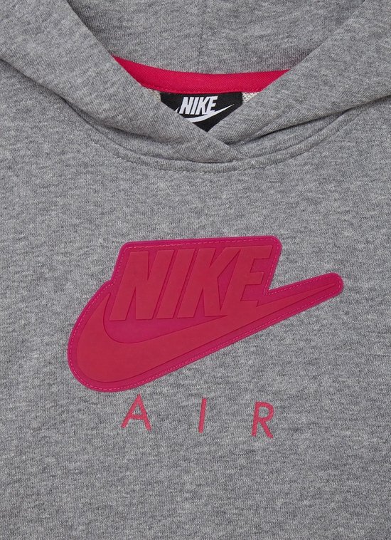 Besnoeiing pint omroeper Nike Nike Air cropped hoodie met logopatch - Maat 176 | bol.com