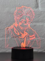 DawnLights - Sukuna Design - JJK - Jujutsu Kaisen - 3D Lamp - Led Licht - Anime