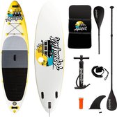 AQUALUST 10'6'' ISUP PACKAGE - YELLOW - ALLROUND
