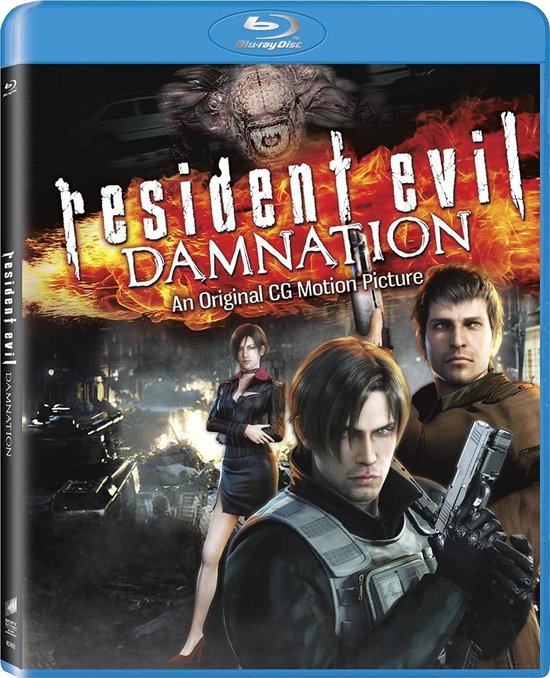 Cover van de film 'Resident Evil: Damnation'