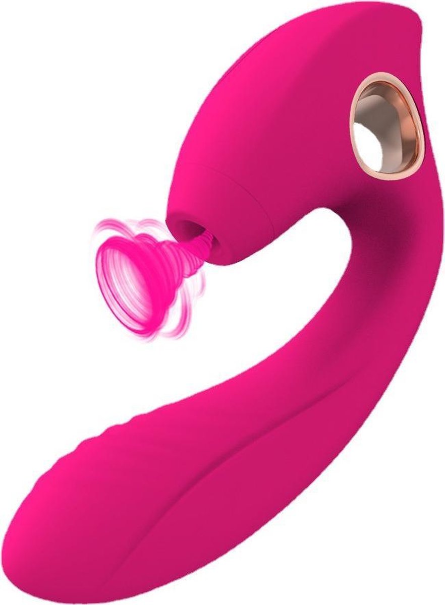 Goedkoopste TipsToys Luchtdruk Vibrator 6.0 Vrouwen - Clitoris Gspot Stimulator Sex Toys