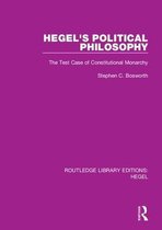 Routledge Library Editions: Hegel- Hegel's Political Philosophy