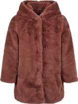 Extra zacht - Kinder - Meiden - Dames -  Girls Hooded Teddy Coat roze