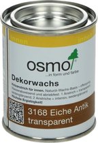 Osmo Decorwas Transparant 3168 Eiken Antiek 0,125 L -  Wash effect | Kleurolie | Houtolie voor Binnen | Kleurwax | Sluitvast en Vuilafstotend