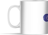 Mok - Vis - Pastel - Paars - 350 ml - Beker