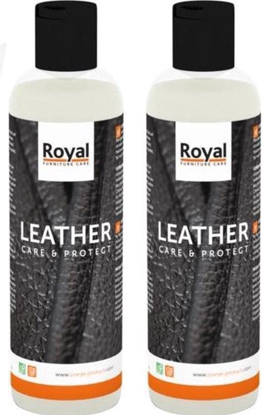 Royal Furniture Care Leather Care & Protect 2 x 250 ml bol