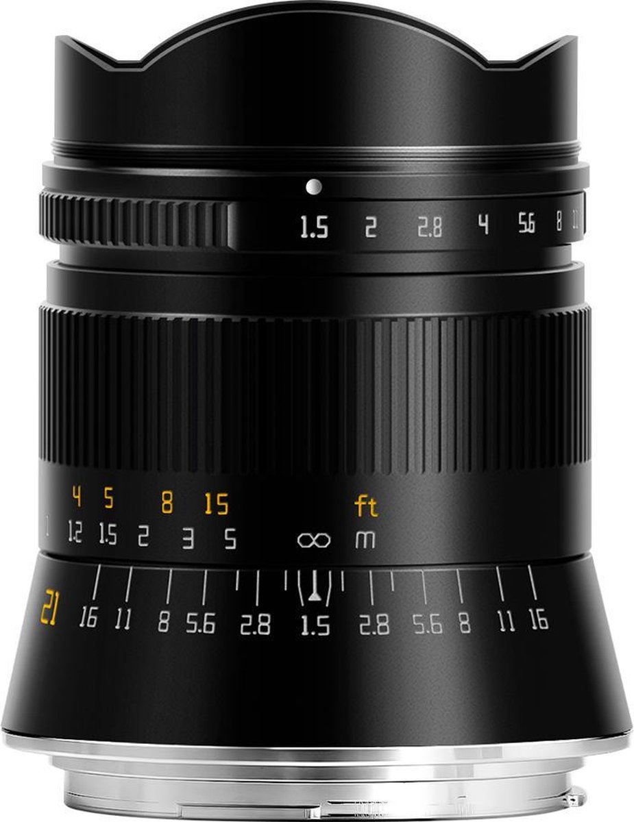 TT Artisan - Cameralens - 21 mm F1.5 Full Frame voor Canon EOS R-vatting