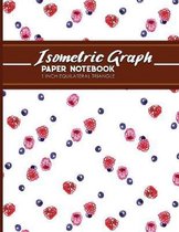 Isometric Graph Paper Notebook: 1 Inch Equilateral Triangle