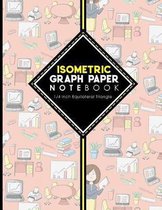 Isometric Graph Paper Notebook: 1/4 Inch Equilateral Triangle