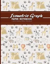 Isometric Graph Paper Notebook: 1 Inch Equilateral Triangle