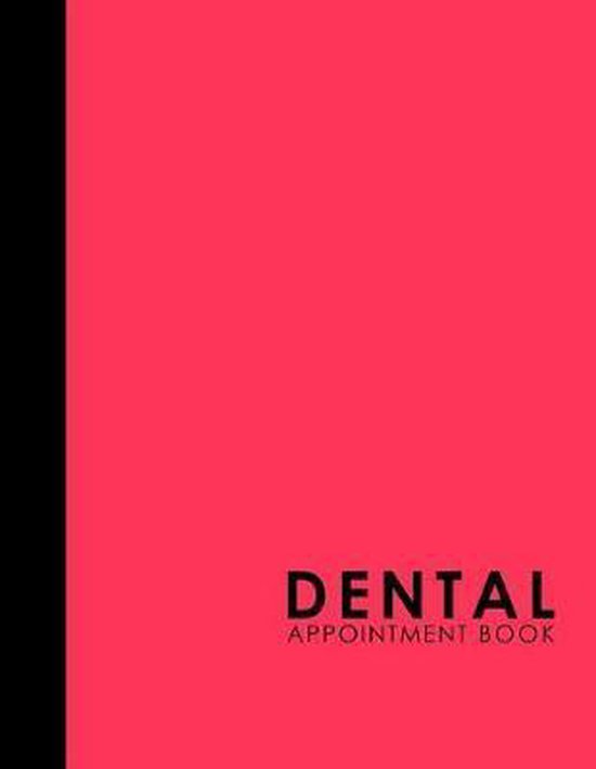 Dental Appointment Book 9781985389113 Moito Publishing Boeken