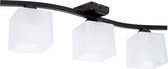 Elegante plafondlamp 3-punts glas