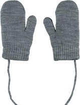 Unisex kids knit wanten grijs 2-8 jaar
