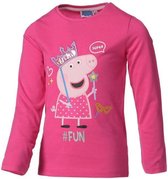 PEPPA PIG T-shirt met lange mouwen voor kinderen