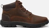 Skechers Segmant Garnet veterboots bruin - Maat 45