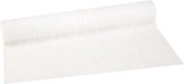 Linnen Stof op Rol - Decoratiestof - Glans Wit - 200x40cm