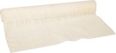 Linnen Stof op Rol - Decoratiestof - Glans Creme - 200x40cm