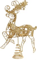 Goodwill Kerstbal-Piek Hert Goud 36 cm