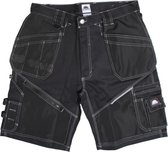 Werkbroek Robust Workwear Texas Kort Zwart - Maat: 48, Kleur: Zwart