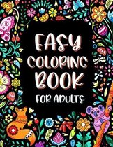 Easy Coloring Book for Adults Inspirational Quotes: Simple Large Print  Coloring Pages with Positive and Good Vibes Inspirational
